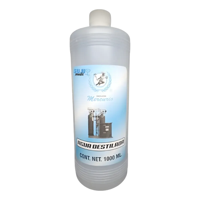 Agua Destilada Mercurio
