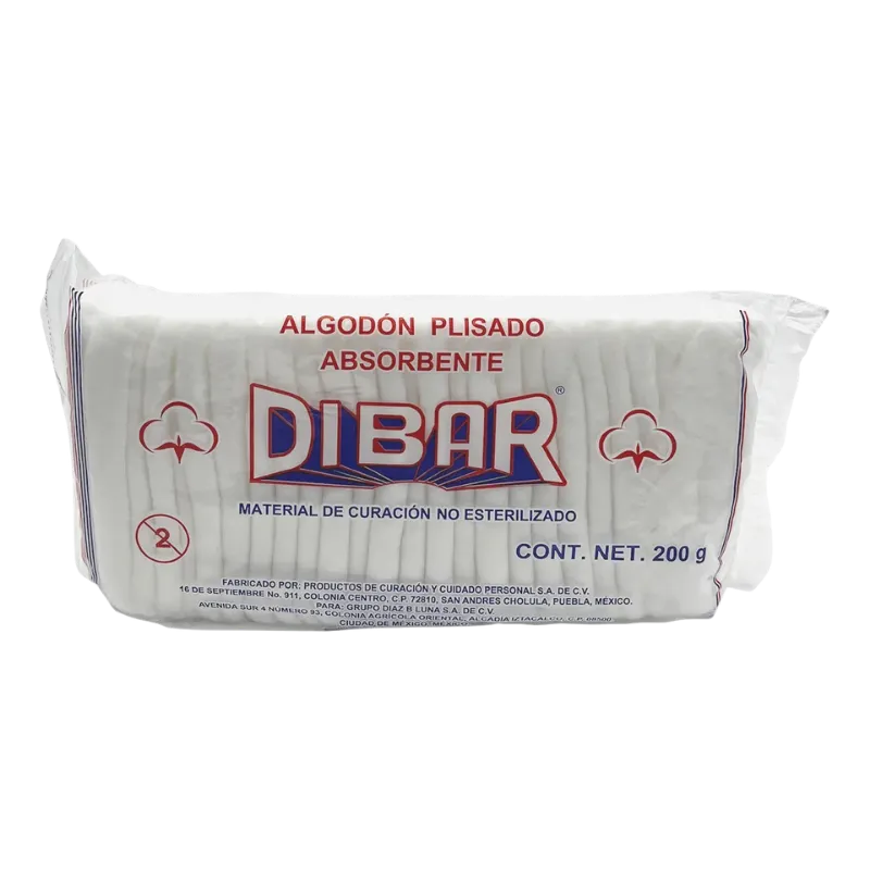 [A0341] Algodón Plisado Dibar (25g)