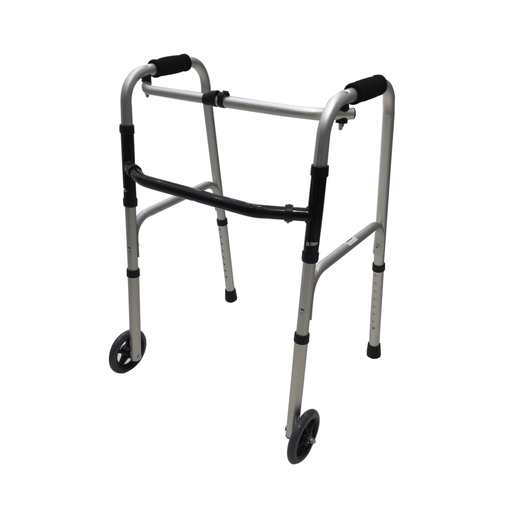 [AN04A] Andadera Plegable con Ruedas Handy (Azul)