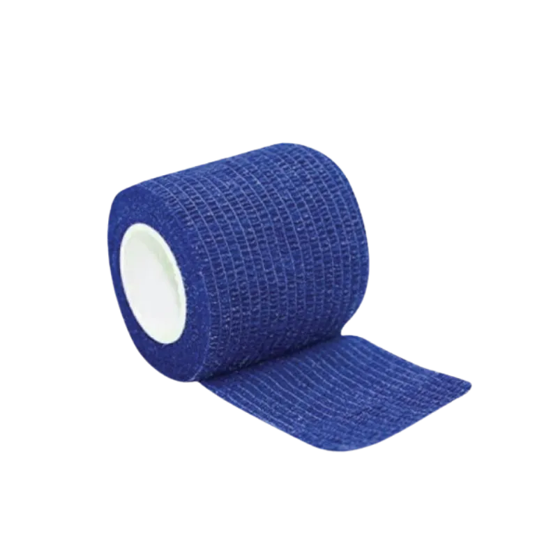 [SC-C5LB] Cinta Cohesiva - Venda Autoadherible (Azul, 5cmx5m)