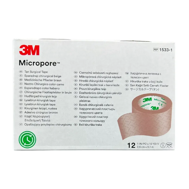 Cinta Micropore 3M Piel  [Caja]