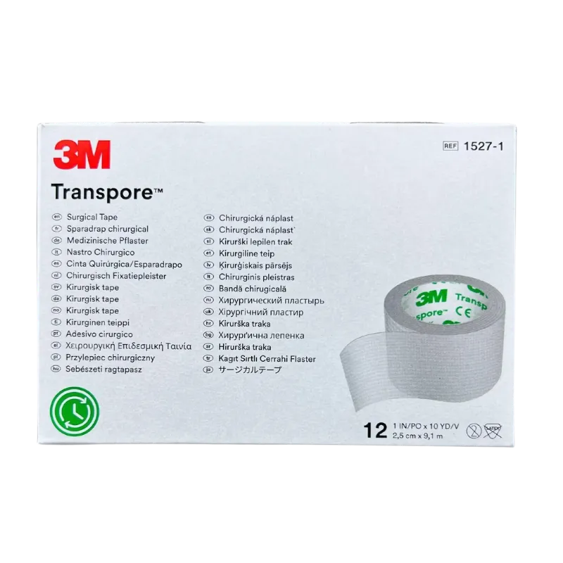 Cinta Transpore 3M [Caja]