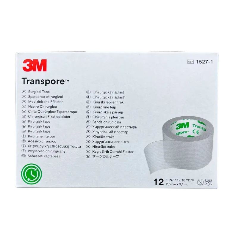 Cinta Transpore 3M [Caja]