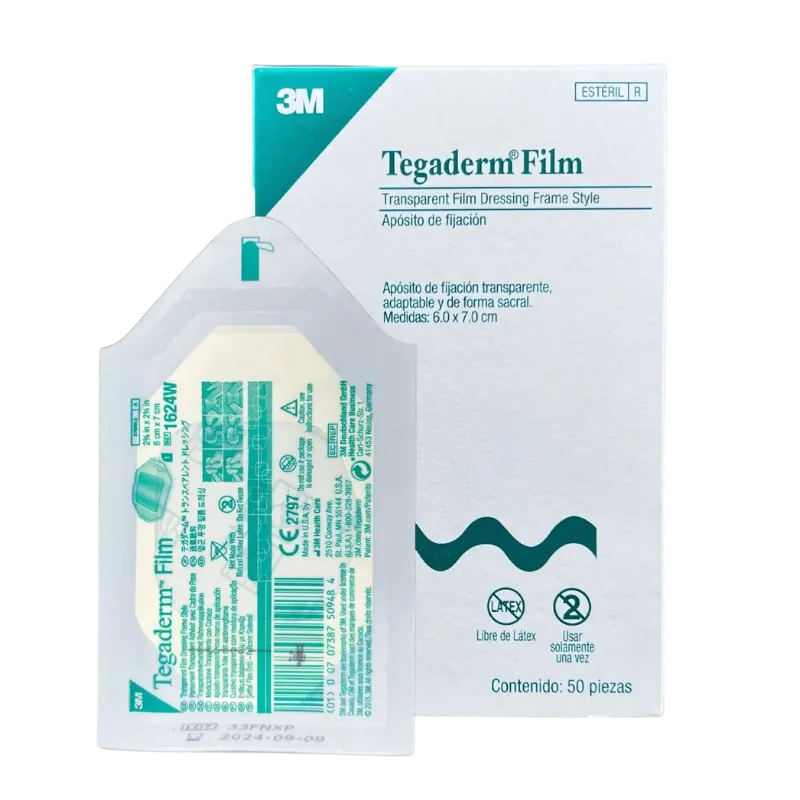 Fijador de Apósitos Transparente Tegaderm Film