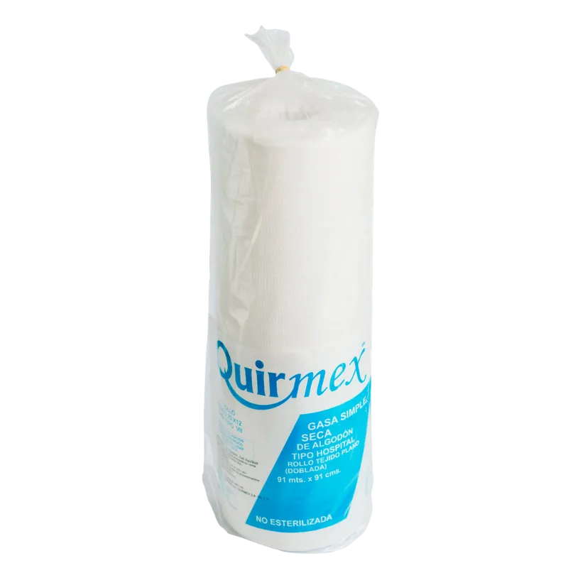 [A0340] Gasa En Rollo 91x91cm Quirmex
