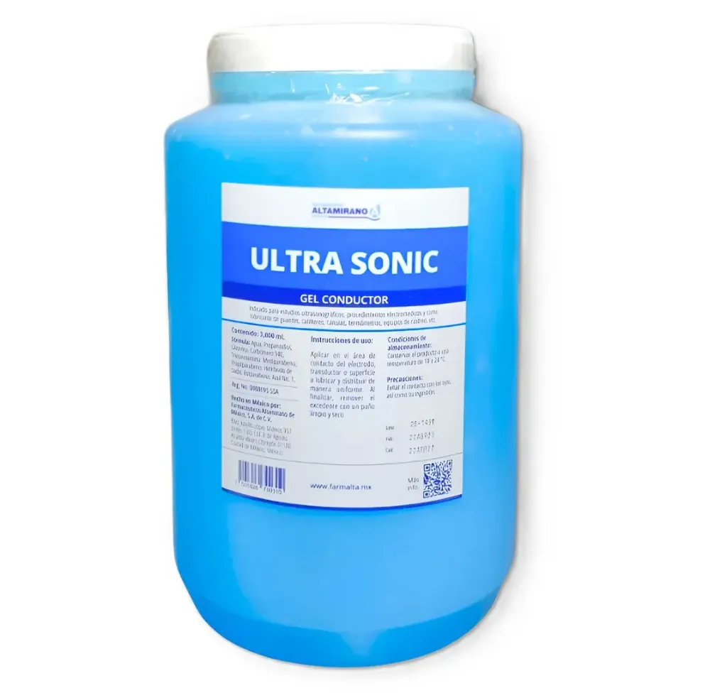 [A0532] Gel Conductivo para Ultrasonido Ultrasonic Gel (3.78L (Galón))