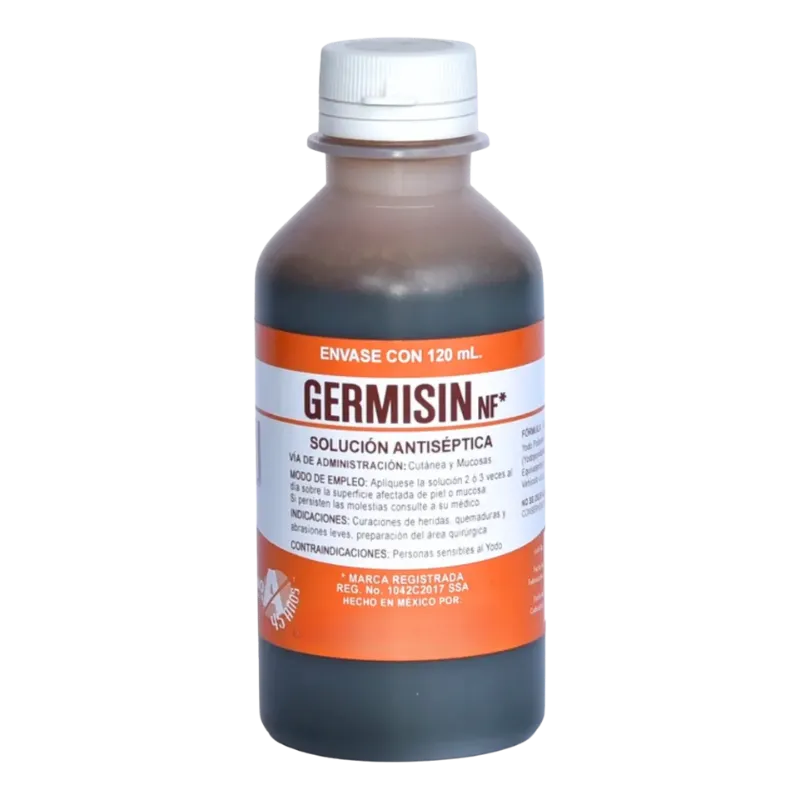 [A0526] Germisin Yodopovidona Solución (120ml)