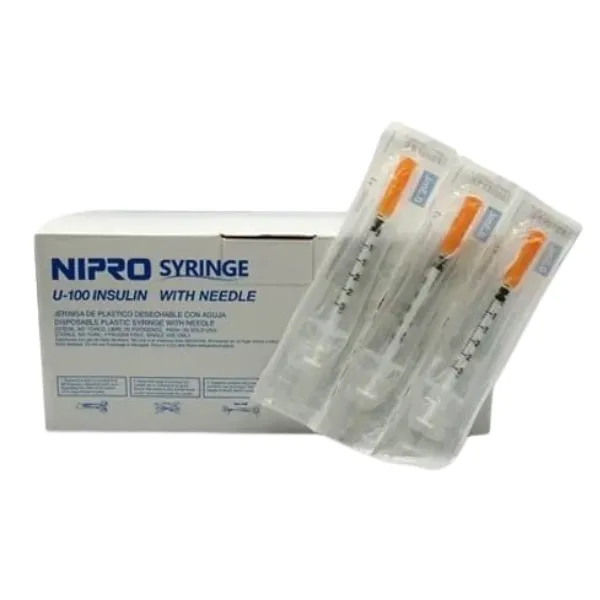 Jeringa Desechable Nipro U-100 0.5ml