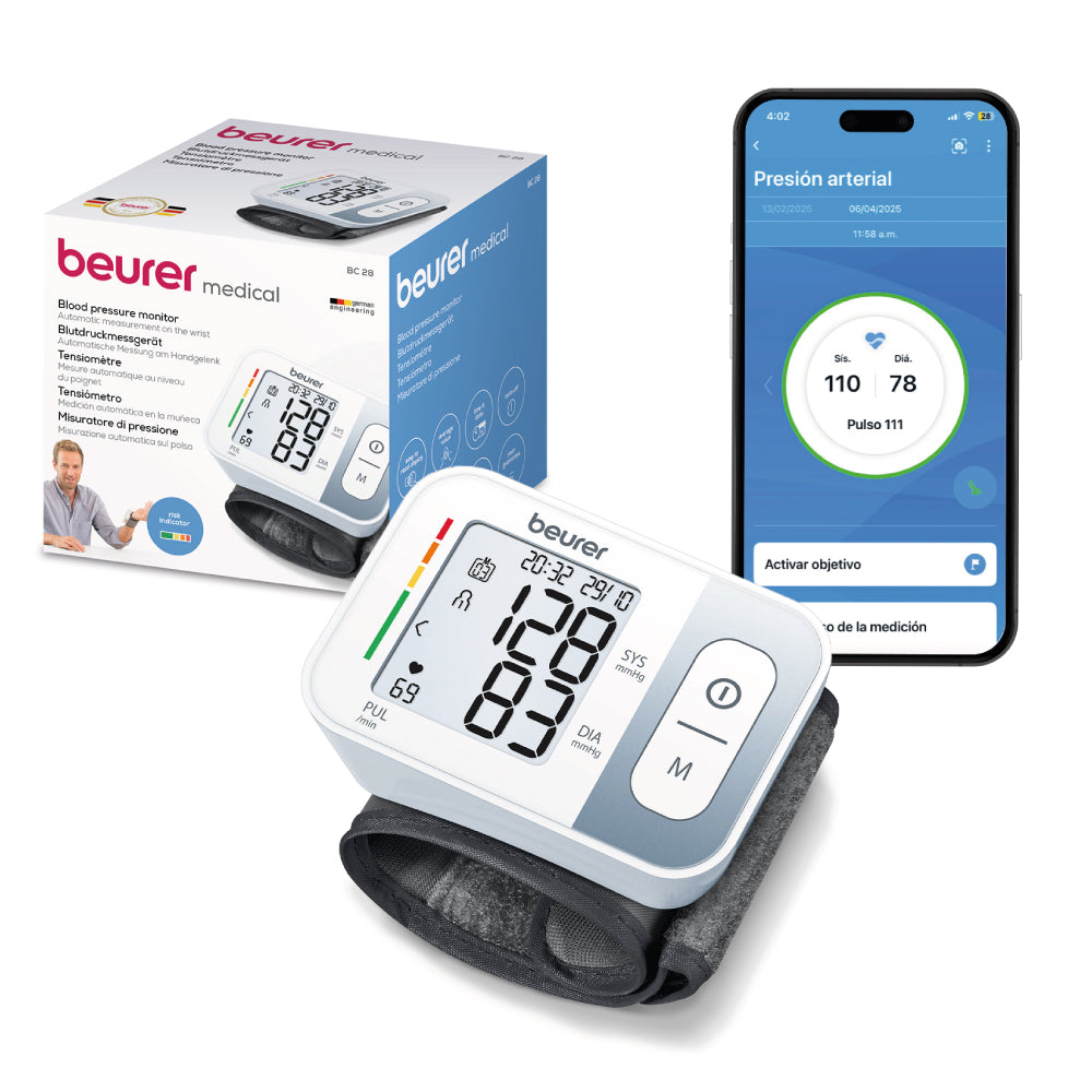 [BC28] Monitor de presión arterial Beurer BC28