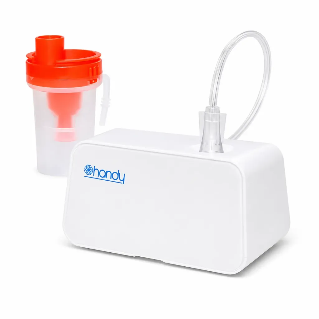 Nebulizador de pistón Handy 403D para adulto y niño con accesorios