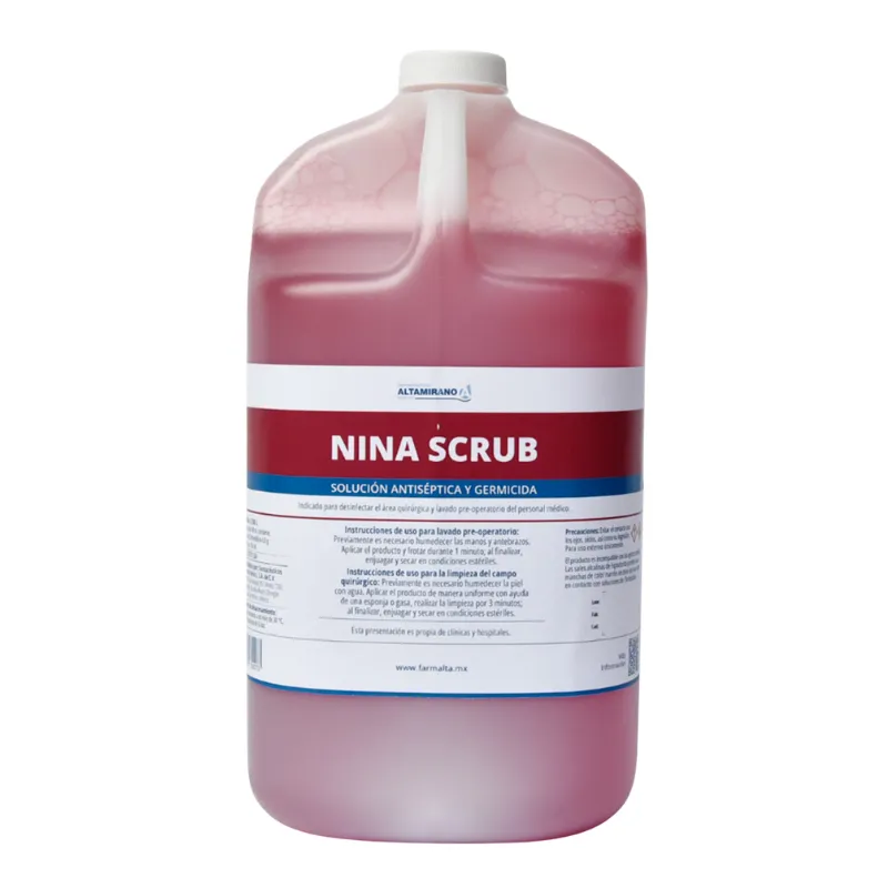 [A0523] Nina Scrub Solución de Gluconato de Clorhexidina