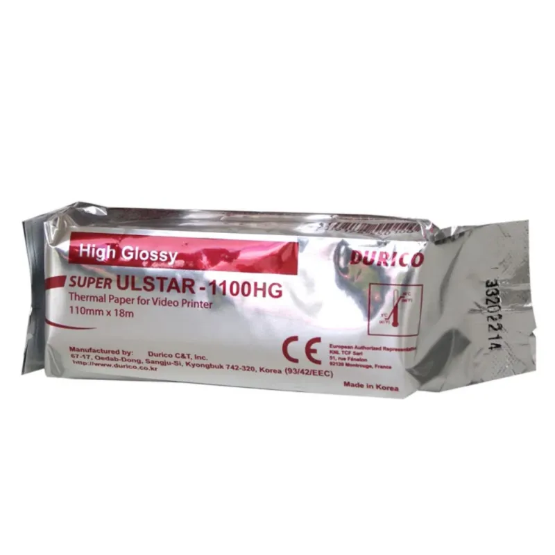 Papel para Ultrasonido Glossy PA1100HG 110mm X 18m