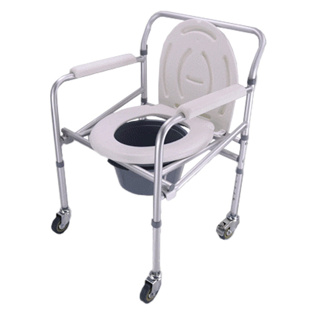 Silla Comodo Plegable 3en1 con ruedas Handy