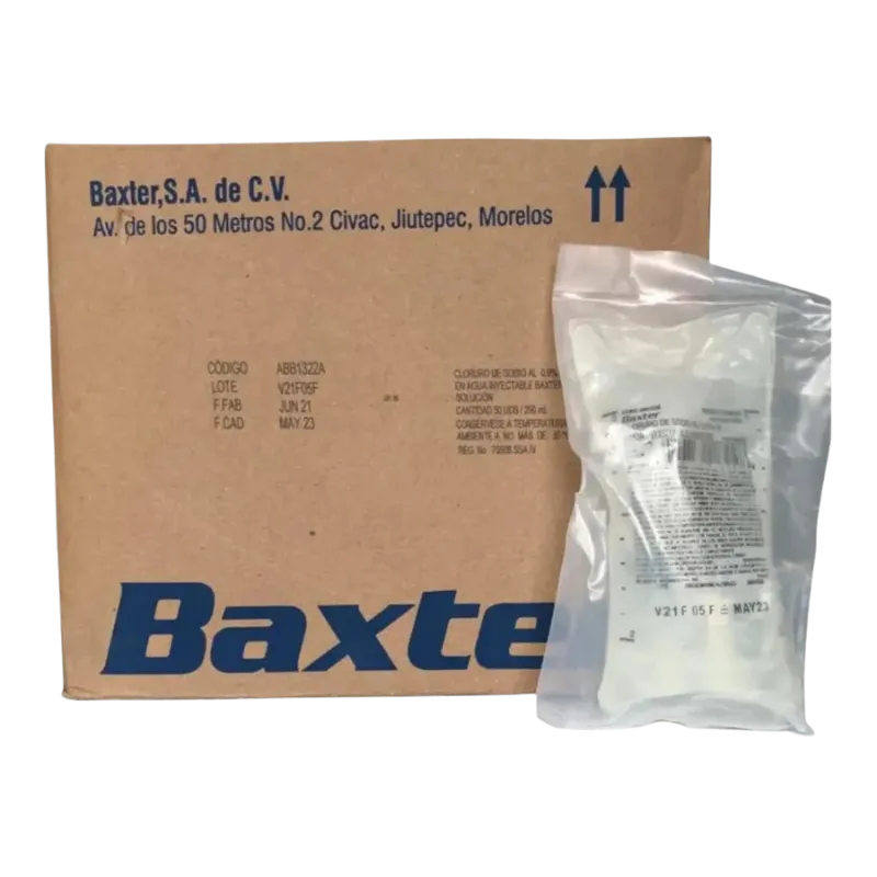 [ABB1307-A] Solución CS Fisiológica 0.9% Baxter [Caja] (100ml)