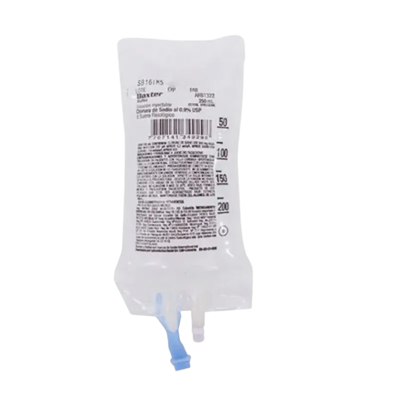 [A0001] Solución CS Fisiológica 0.9% Baxter [Pieza] (100ml)