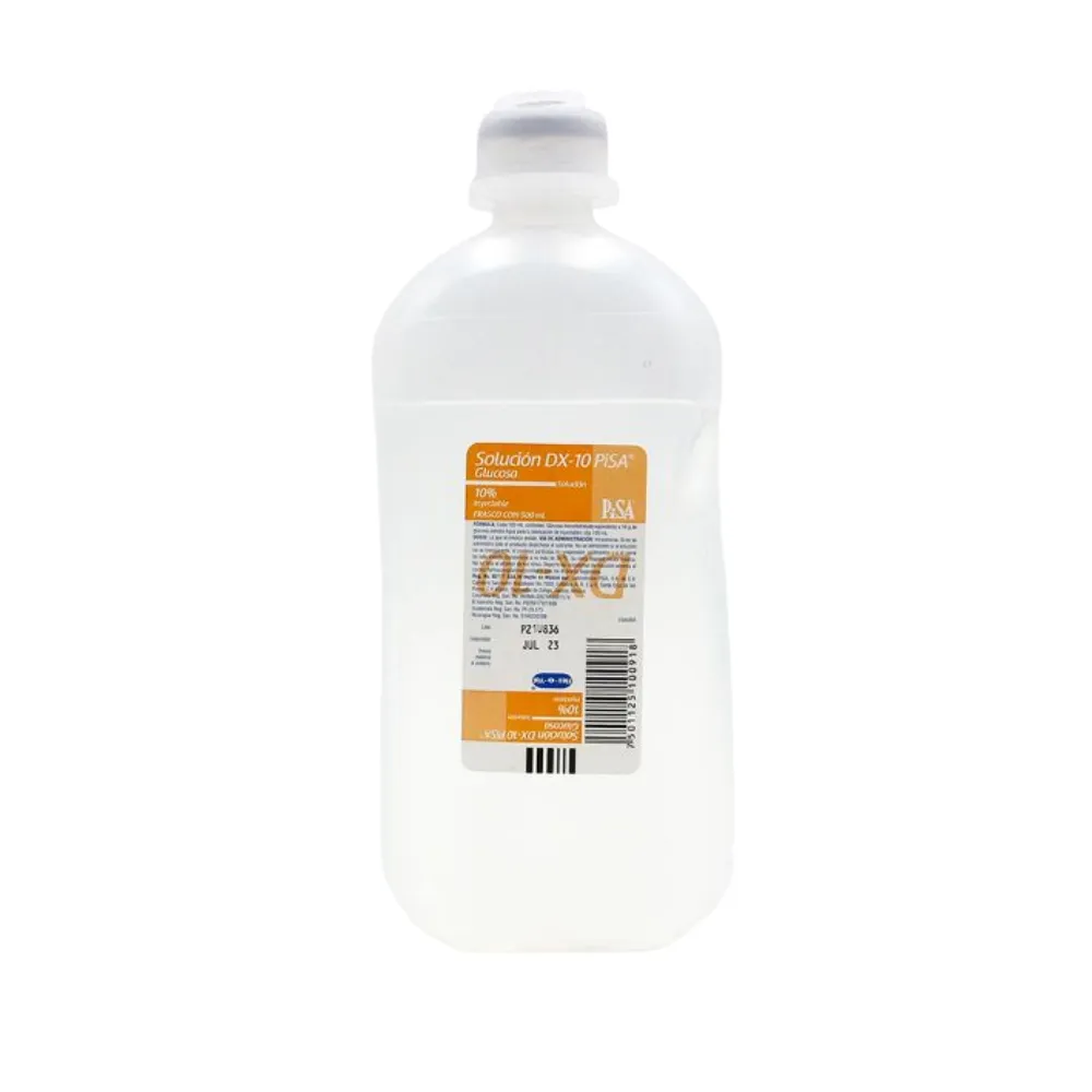 Solución DX-10 Dextrosa al 10% PISA [Pieza]