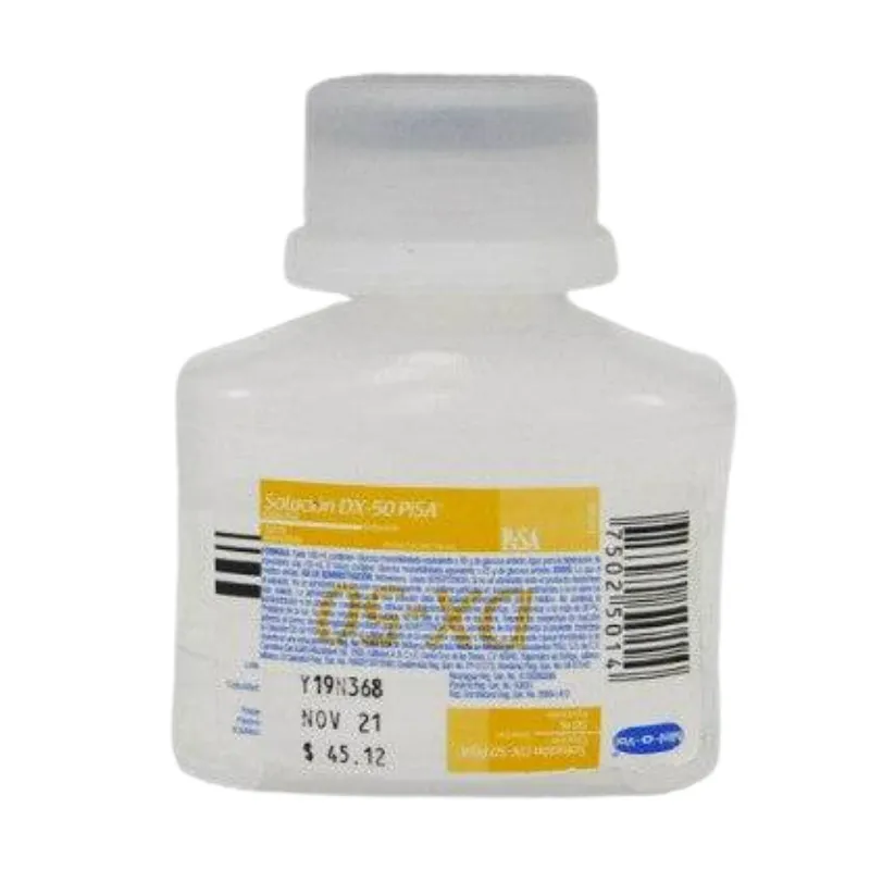[A0043] Solución DX-50 Glucosa al 50% PISA 50ml [Pieza]