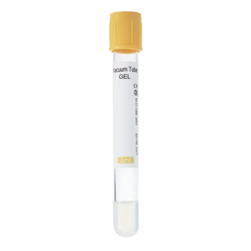 [A0094] Tubo Recolector de Sangre Wego (Amarillo, 5ml, 13x100mm)