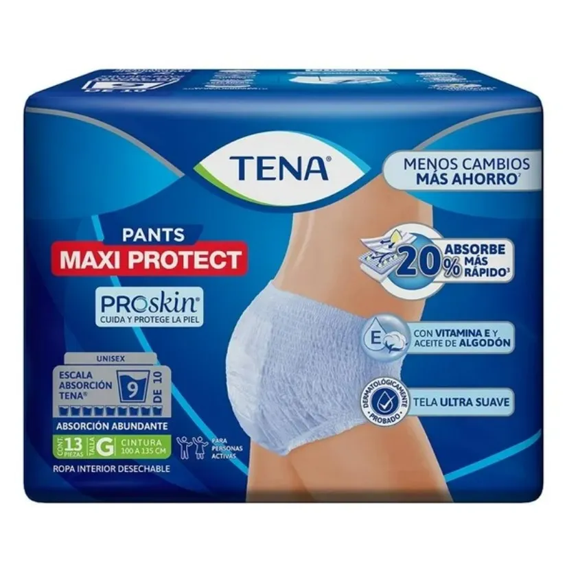 Ropa Interior Desechable para Adulto Tena Maxi Protect (Mediano(a))