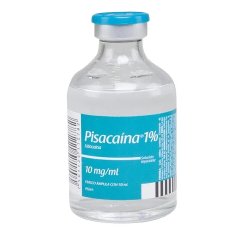 Pisacaína Lidocaína 1% 50ml