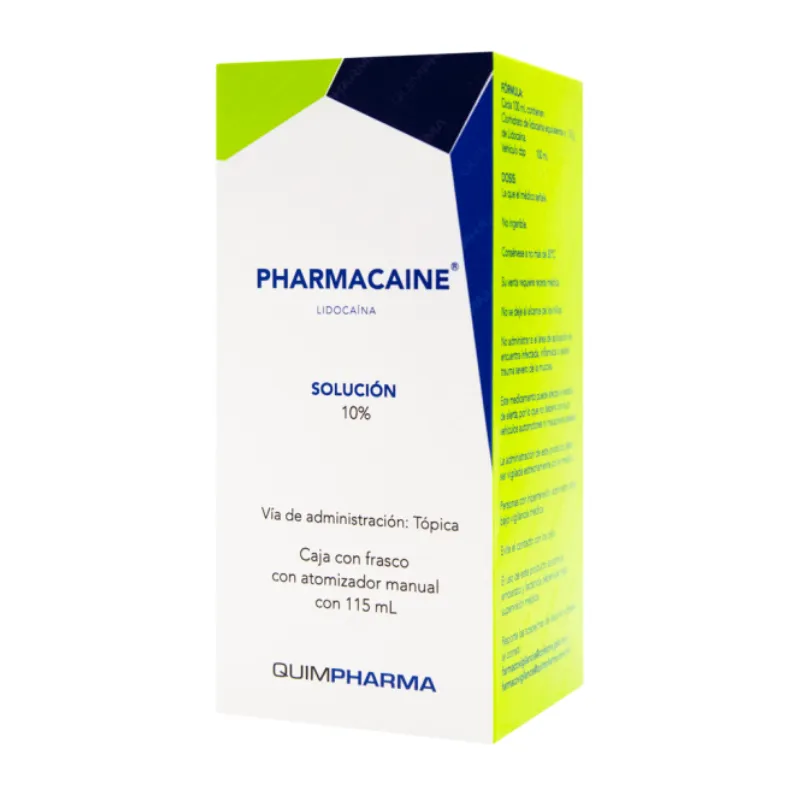 Pharmacaine Lidocaína 10% Spray