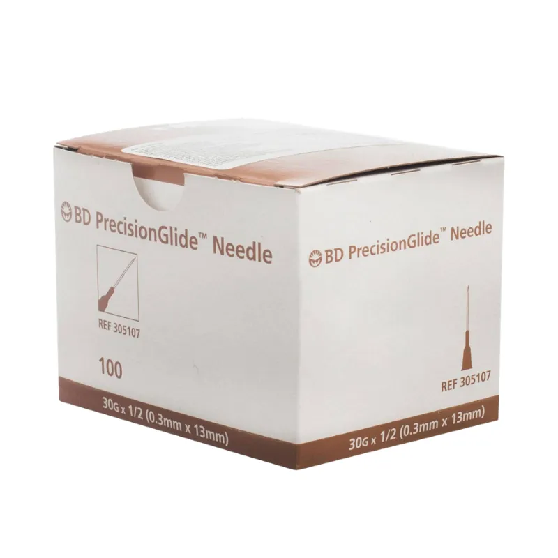 [305107] Aguja Hipodérmica BD Esteril Desechable de Acero Inoxidable
