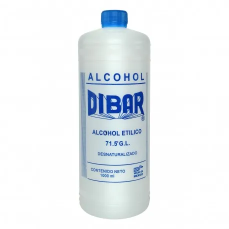 Alcohol Etílico Desnaturalizado 71.5°  Dibar