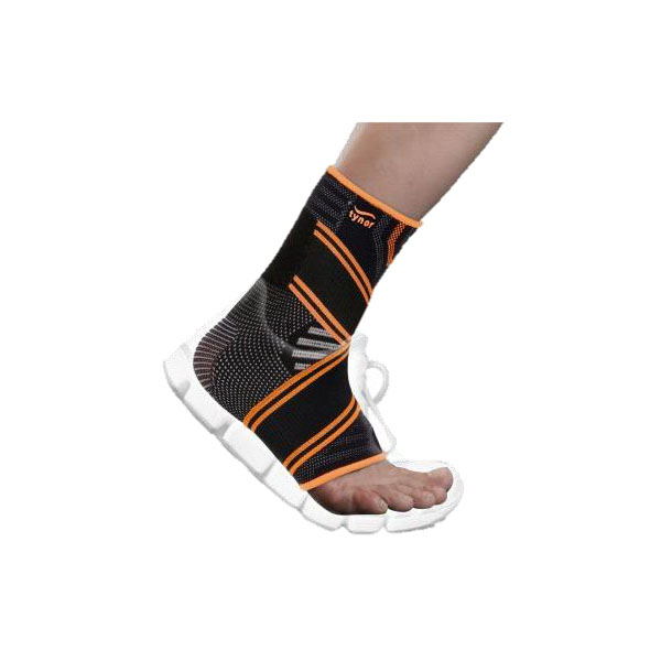 [202CHN] Tobillera deportiva Tynor Air Pro con cinta en ocho (Naranja, Chico(a))