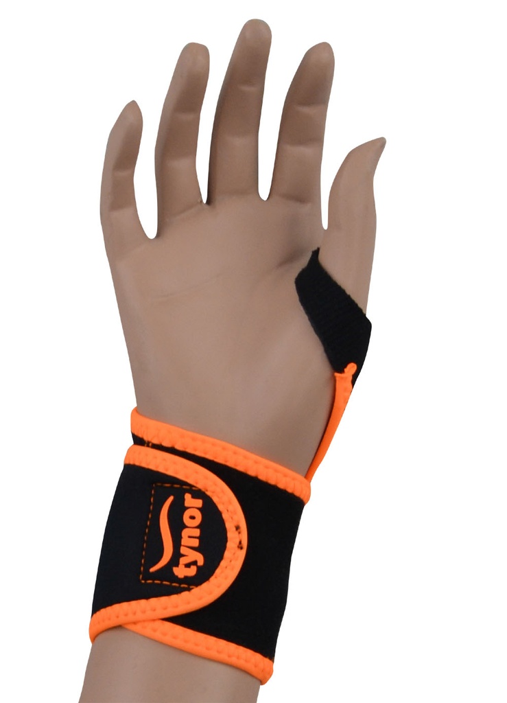 Muñequera deportiva Tynor de neopreno con soporte de pulgar [Par]